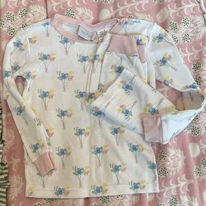 James & Lottie Disney Pajama Set with Pink Accents